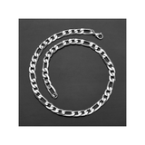 Beveled Fiagro Cuban Link Necklace mambillia 