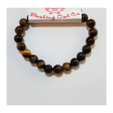 Blushing Owl Tiger Eye Stretch Bracelet mambillia 