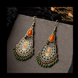 Boho Tassel Drop Earrings Earrings mambillia 