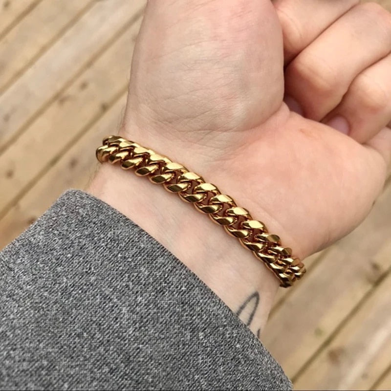 Cuban Link Medium Bracelets Bracelets mambillia 8.5 inches 