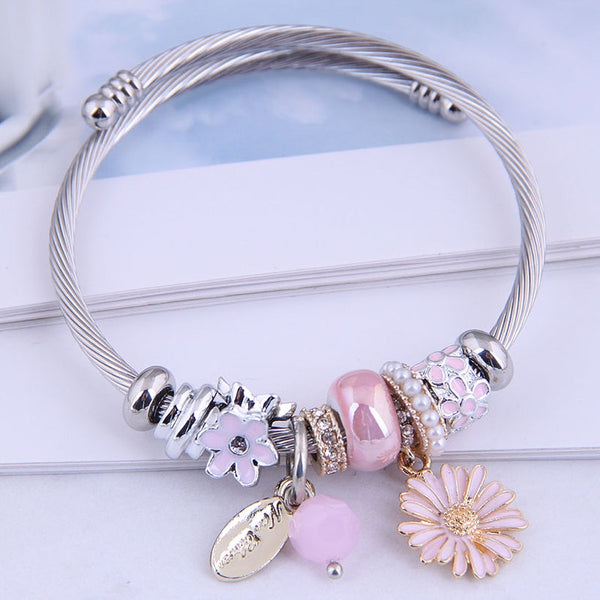 Daisy Bracelet mambillia Pink 