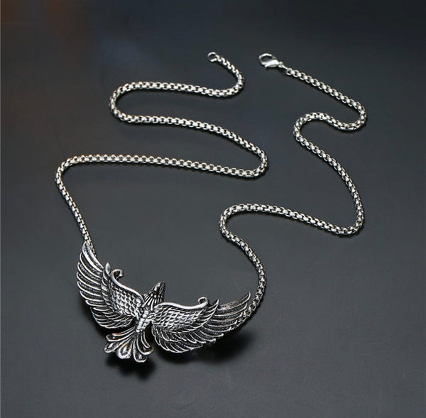 Flying Dragon Pendant Necklace mambillia 