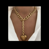 Heart Photo Necklace Necklaces mambillia 