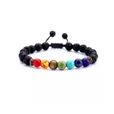 Lava Rock Chakra Bracelet Bracelets mambillia 