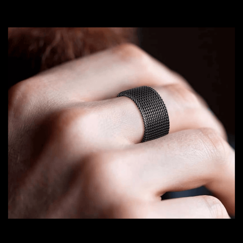 Mesh Band Ring mambillia 9 