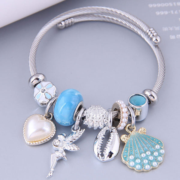 Sea Shell Pendant Bracelets mambillia 