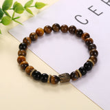 Tiger Eye Buddha Head Bracelet mambillia 