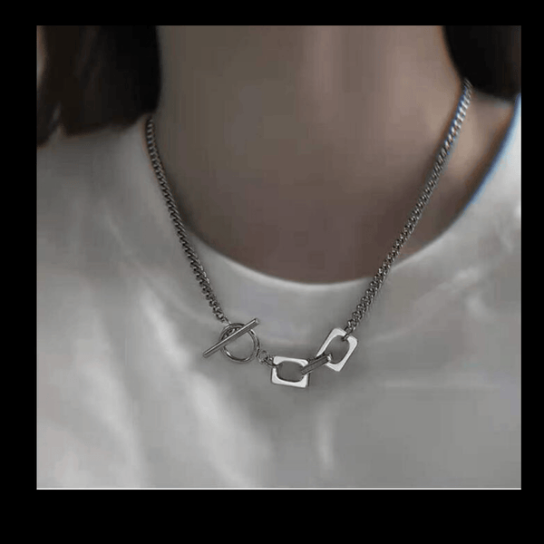 Titanium Clavicle Necklace mambillia 