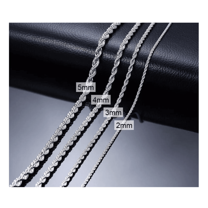 Twist Rope Chain Necklace mambillia 