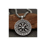 Viking Compass Rune Necklace Viking Necklace mambillia 