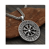 Viking Compass Rune Necklace Viking Necklace mambillia 