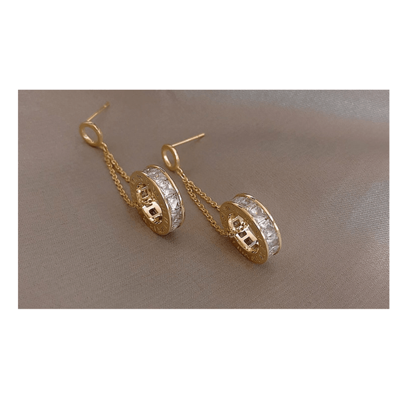 Women’s Circle pendant earrings mambillia 